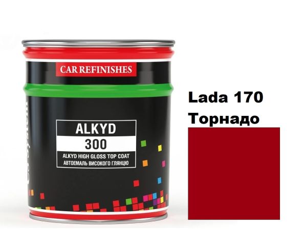 Автоэмаль алкидная "CS System Lada 170 Торнадо \Alkyd 300" (0,8л) [ЦС Систем Алкид 300 Лада] (синтетика)
