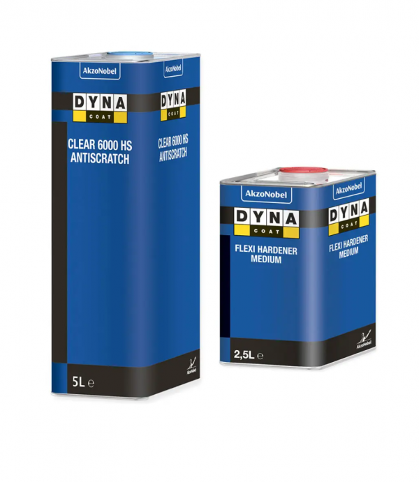 Автомобільний лак "Dynacoat Clear 6000 HS Antiscratch" + затверджувач [Дайнакоат Клеар 6000]
