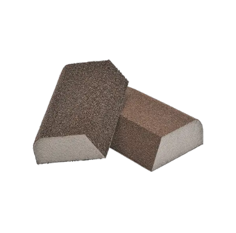 Абразивна губка SMIRDEX, 4 сторони, комбі, 100х70х25мм (Смірдекс)