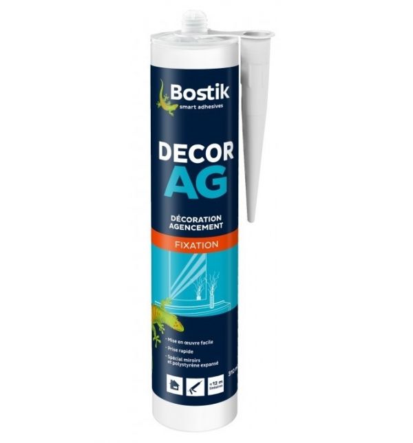 Каучуковый монтажный клей-мастика Bostik DECOR AG 310 мл (Бостик Декор АГ)