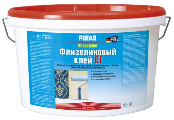 Клей для флизелиновых и других легких обоев PUFAS CI (Пуфас CI)