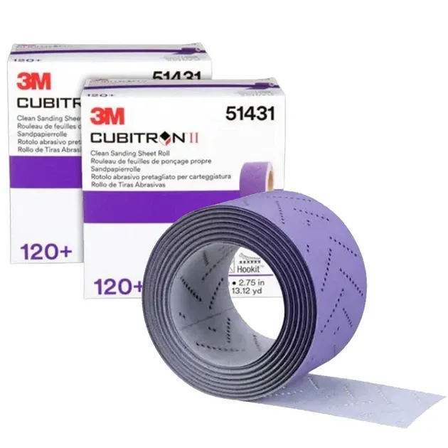 Абразивна смужка в рулоні "3M CUBITRON ІІ 737U Purple" 70мм*12мм (рулон 30шт) [3М Кубітрон]
