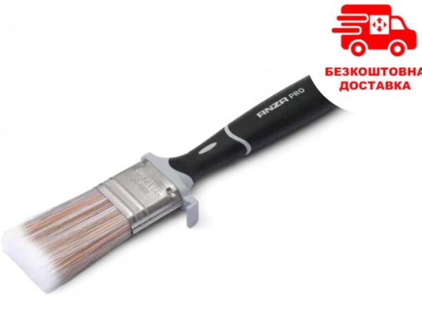 Пензель "Anza Super Soft Flat Brush Ergo"