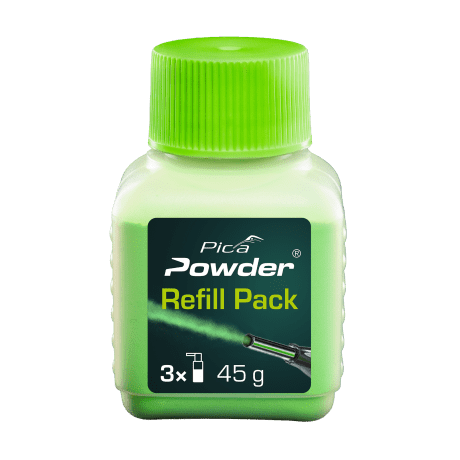 Заправка порошкова "PICA" Powder яскраво зелена крейдова Refill Pack [Піка]