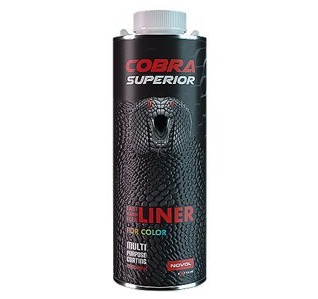 Гібридне захисне покриття "Novol COBRA SUPERIOR" із структурним ефектом + затвердник (0,6мл+0,2мл) [Новол Кобра Суперіор]
