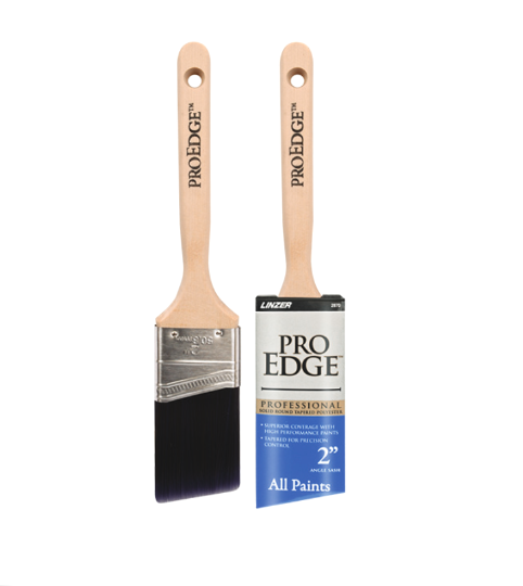 Малярная кисть с угловым срезом Linzer Pro Edge Contractor Polyester Blend(Ang Sash)(Линзер Про Едж Контрактор)