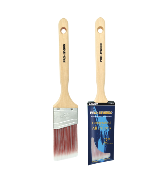 Малярная кисть с угловым срезом Linzer Pro Maxx Polyester blend (Ang Sash)(Линзер Про Макс)