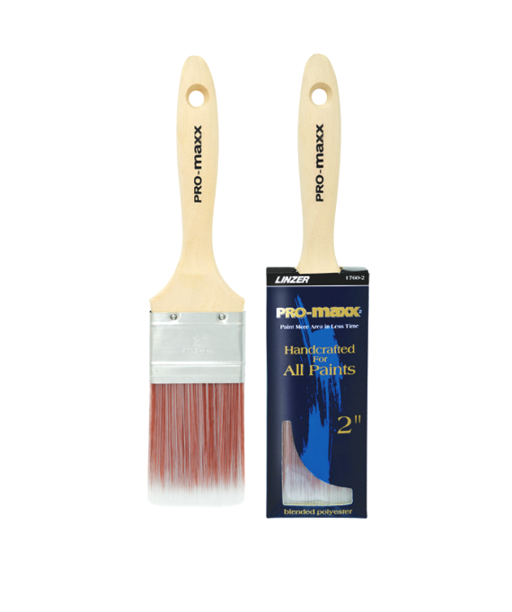 Малярная кисть с прямым срезом Linzer Pro Maxx Polyester blend (Линзер Про Макс)