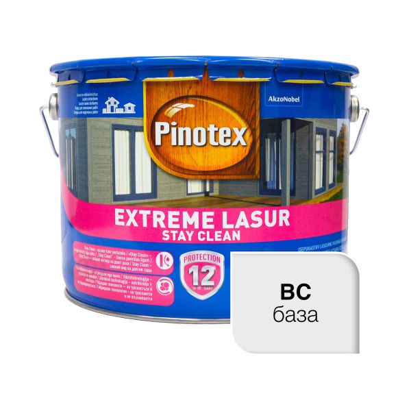 Деревозахисний засіб, безбарвне ВС, "Pinotex Extreme Lasur" [Пінотекс Екстрім Лазур]