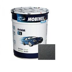 Алкідна автоемаль (синтетика) чорна матова Mobihel Lada 000 1л (Мобіхел Лада 000)