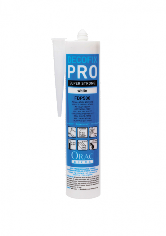 Монтажный клей Orac Decor DecoFix Pro FDP500 для стыков (Орак Декор ДекоФикс Про ФДП500)
