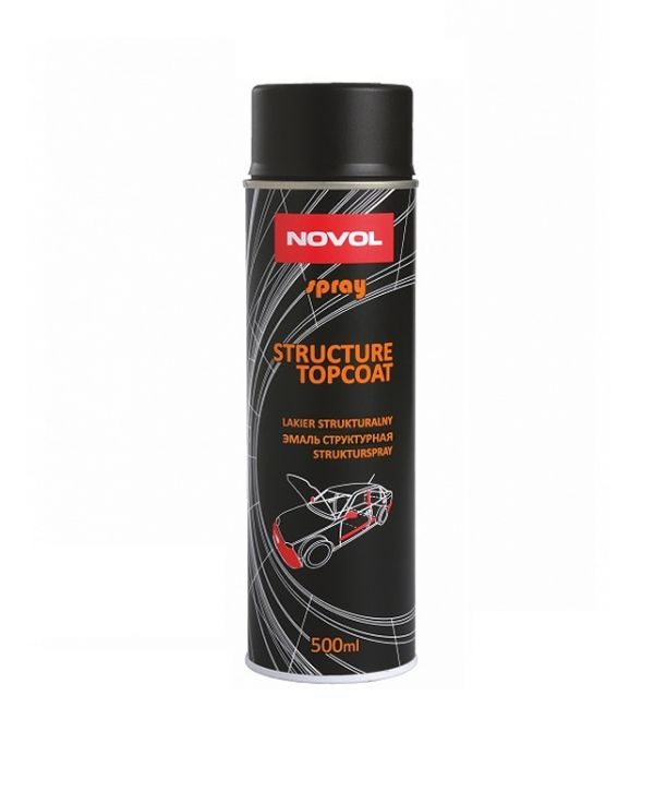 Структурний 1K лак в аерозолі Novol Spray Structure Topcoat (Новол Спрей Структур Топкоат)