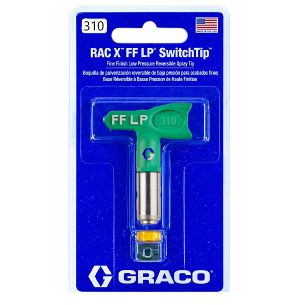 Сопло "Graco 310, RAC X FF LP SwitchTip", для фарборозпилення низького тиску [Грако СвічТип 310]