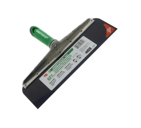 Шпатель SHEETROCK Blue Steel Offset Taping Knife 12" (30 см) з синьої сталі, офсетный Шитрок