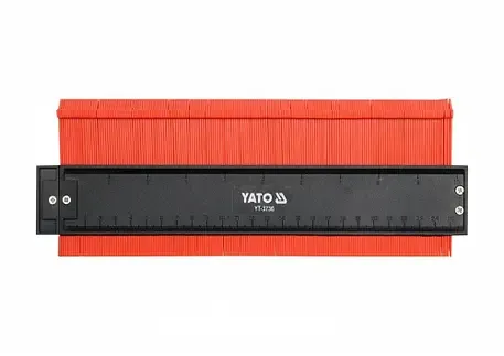 Шаблон профилей с магнитом "YATO", 260мм * 44мм