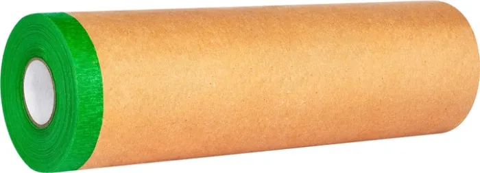 Бумага защитная с малярной лентой "Mustang Masking Roller" 500мм * 20м