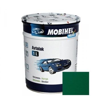 Алкідна автоемаль (синтетика) Mobihel Lada 394 Темно-зелена 1л (Мобіхел Лада 394)