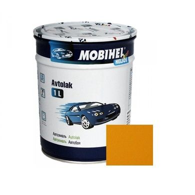 Алкідна автоемаль (синтетика) Mobihel Lada 225 Жовта 1л (Мобіхел Лада 225)