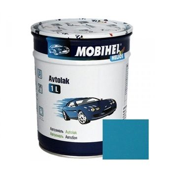 Алкідна автоемаль (синтетика) Mobihel Lada 425 Блакитна адріатика 1л (Мобіхел Лада 425)
