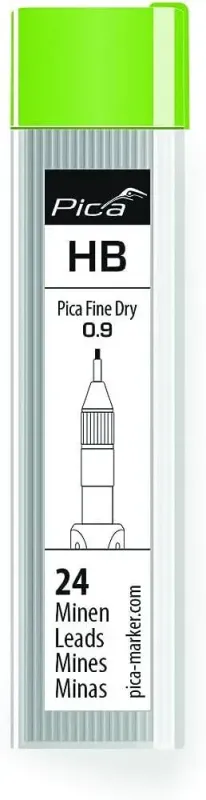 Запасні графітові жала для PICA Fine Dry, твердість HВ