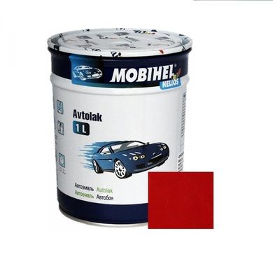 Алкідна автоемаль (синтетика) Mobihel Lada 1015 Червона 1л (Мобіхел Лада 1015)