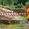Сигнальна стрічка "HPX Barrier Tape" для огородження територій (ШПХ Барьер Тэйп) 