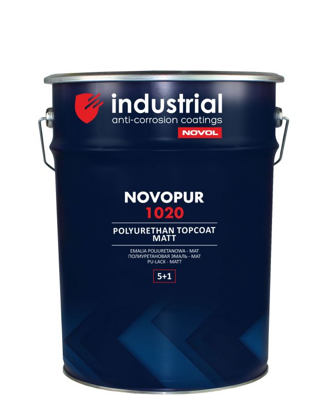 NOVOPUR 1020 Двокомпонентна фінішна поліуретанова емаль, матовий, база під тонування