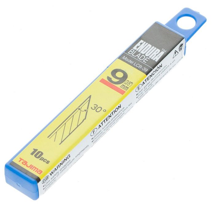 Леза сегментні 9мм, кут нахилу 30° "TAJIMA Acute Angle Endura Blade" (10 шт)