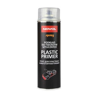 Грунт  для пластику в балончику "Novol Plastic Primer Spray" [Новол Пластик Праймер Спрей]
