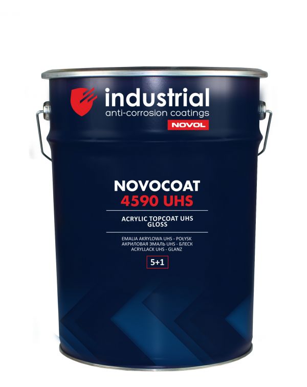 NOVOCOAT 4590 UHS Двокомпонентна високоглянцева акрилова емаль 3,5 л