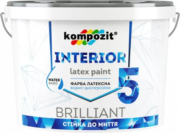 Фарба інтер'єрна Kompozit Interior 5 біла (Композит Інтеріор 5)