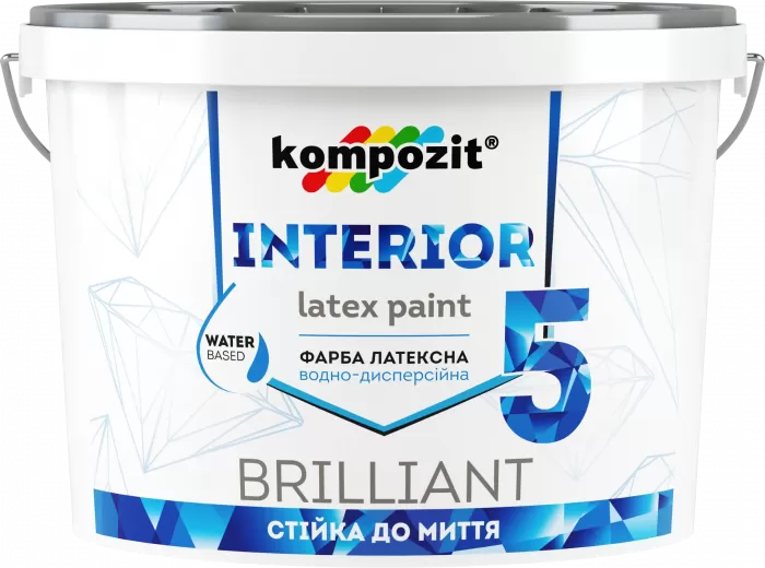 Фарба інтер'єрна Kompozit Interior 5 біла (Композит Інтеріор 5)