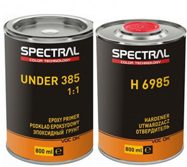 Грунт эпоксидный "Spectral Under 385" + отвердитель "H6985" (0,8л+0,8л) [Спектрал Андер 385]