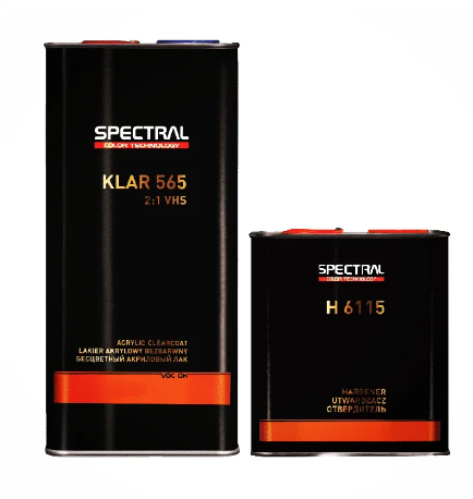 Автомобильный акриловый лак "Spectral Klar 565 VHS 2:1" + отвердитель "H6115" [Спектрал Клар 565]