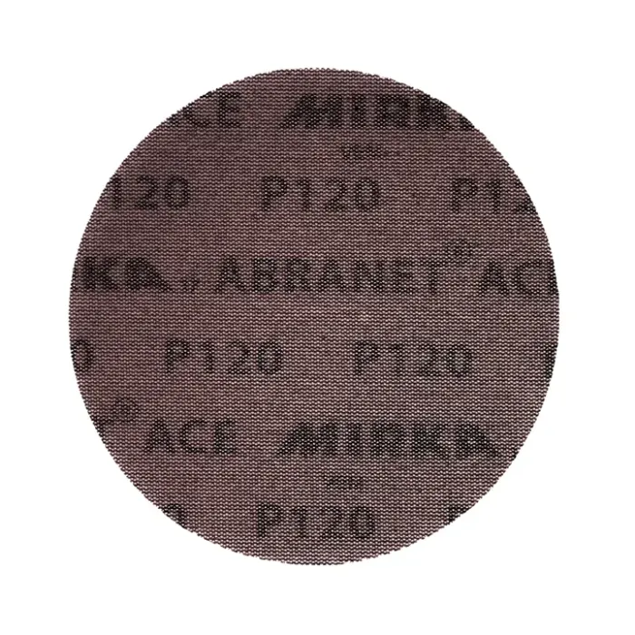 Шліфувальні круги Ø150мм Р150 "Mirka Abranet" сітка, поштучно (Мірка Абранет)