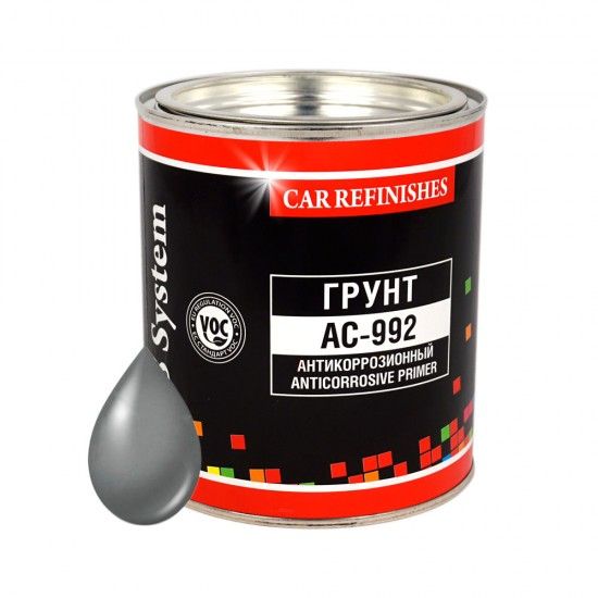 Грунт "CS System АС-992" алкідно-акриловий (сірий),  1,1кг