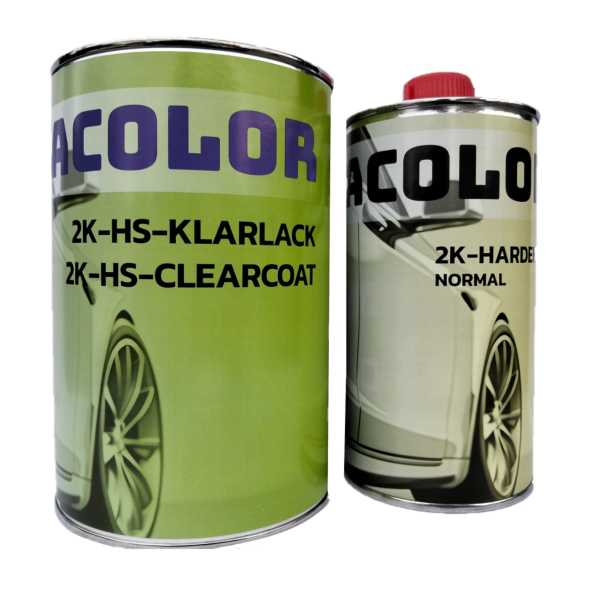 Автомобільний лак "Acolor 2К-HS" + затверджувач "Acolor" (1л+0.5л) [Аколор]