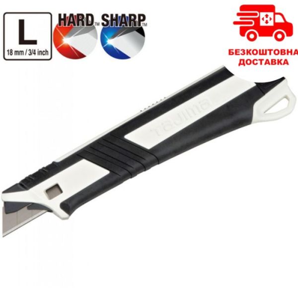 Ніж сегментний 18мм TAJIMA Premium DORA Safety Impact Cutter (Таджима Дора Сэйфти Импакт Каттер)