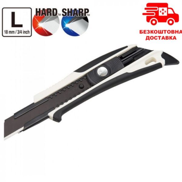 Ніж сегментний Premium 18мм TAJIMA Fin Cutter, автоматичний фіксатор (Таджима Фин Каттер)