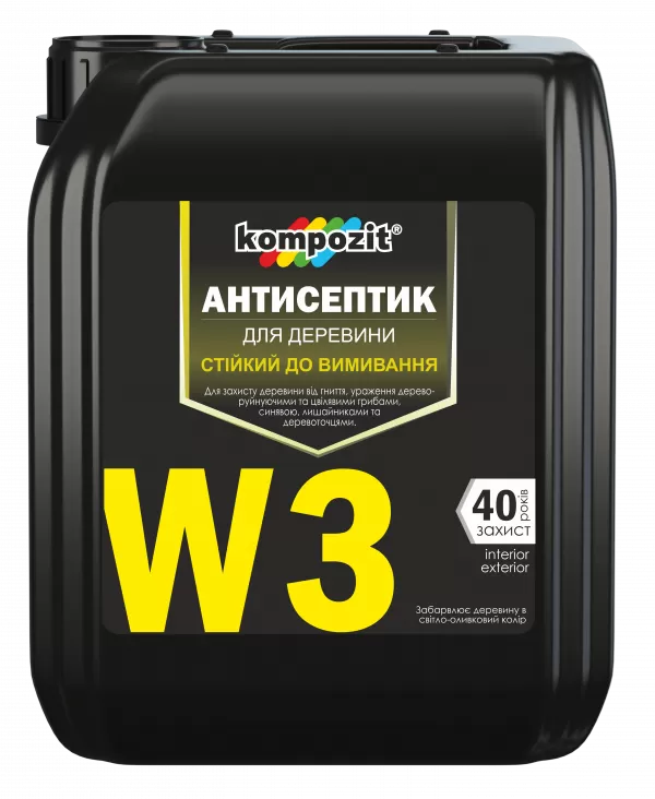 Антисептик W3 Kompozit водостойкий (Композит)