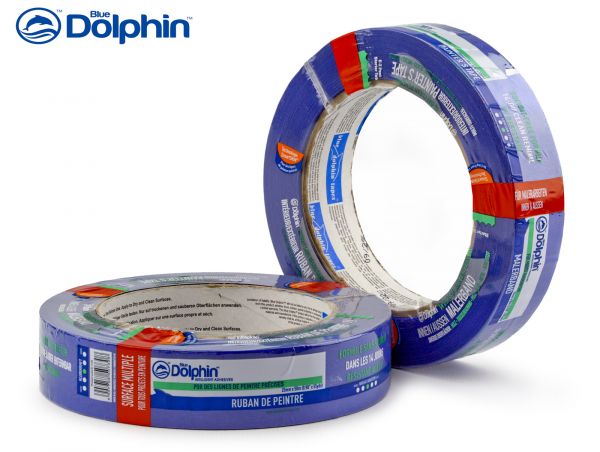 Малярська стрічка  Blue Dolphin "SPECIAL BLUE", 50м, блакитна