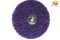 Круг зачисний з тримачем 125 мм Фіолетовий (Середнє очищення)  "Gran Paleta" [Гран палета]