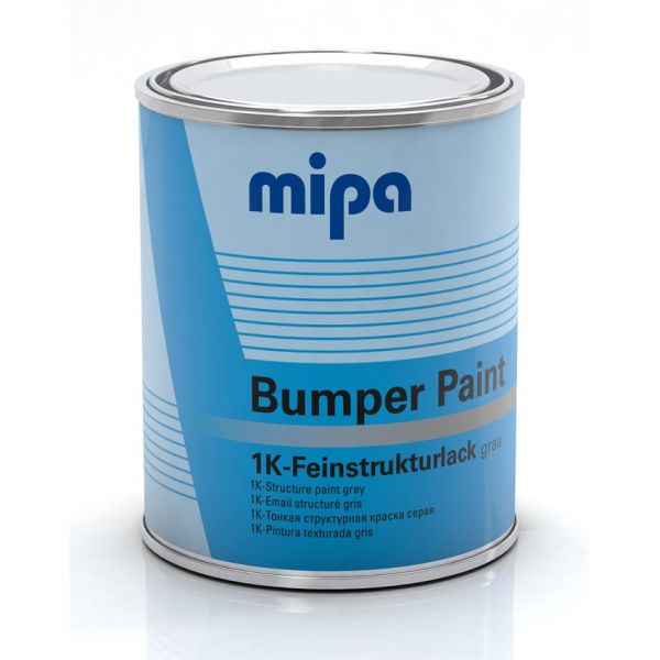 Структурна фарба для бамперів "Mipa Bumper Paint 1К" (1л) [Міпа Бампер Пеінт]