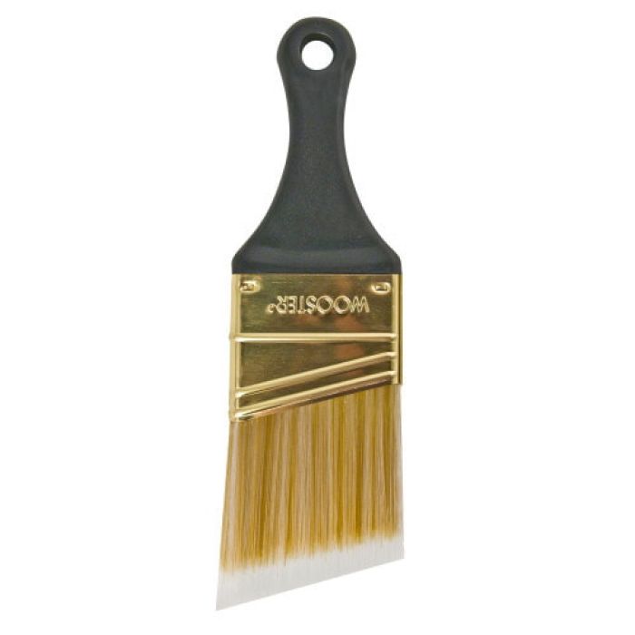 Малярний пензель "Wooster LITTLE GENIUS ANGLE SASH", з кутовим зрізом - 1,5" (38мм)[Q3222-1]