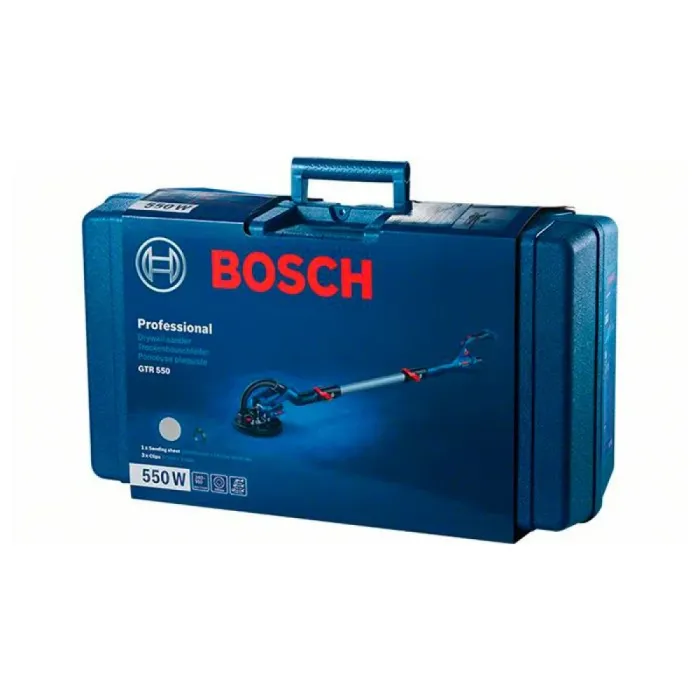Шліфувальна машина (жираф) по гіпсокартону "Bosch GTR 550 Professional" в кейсі (06017D4020) [Бош Профешіонал]