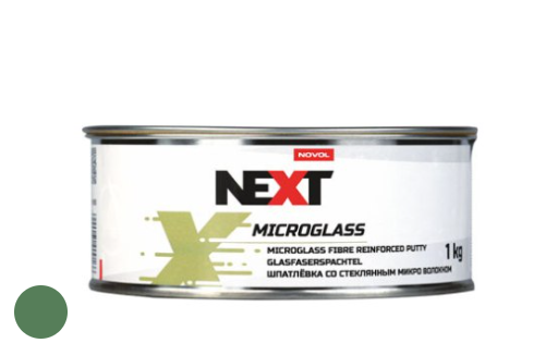 Шпаклівка з мікро скловолокном "NEXT MICROGLASS" автомобільна