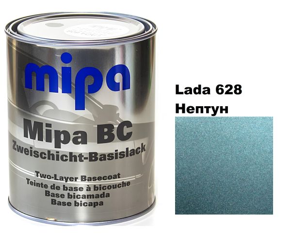 Базова автоемаль (металік) "Mipa Lada 628 Нептун" 1л [Міпа Лада 628]