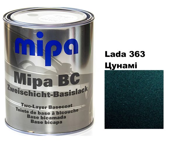 Базова автоемаль (металік) "Mipa Lada 363 Цунамі" 1л