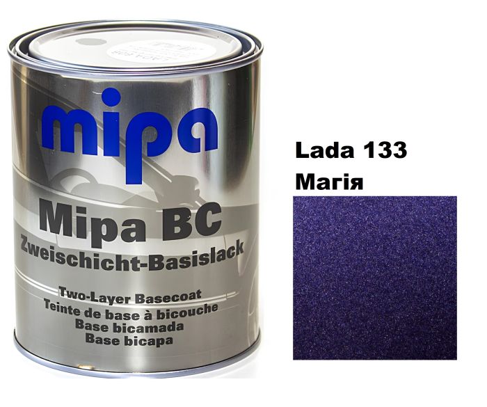 Базова автоемаль (металік) "Mipa Lada 133 Магія" 1л [Міпа Лада 133]