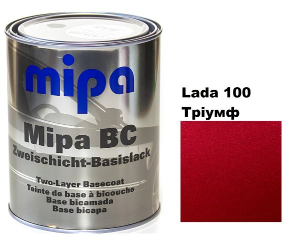 Базова автоемаль (металік) "Mipa Lada 100 Тріумф" 1л [Міпа Лада 100]